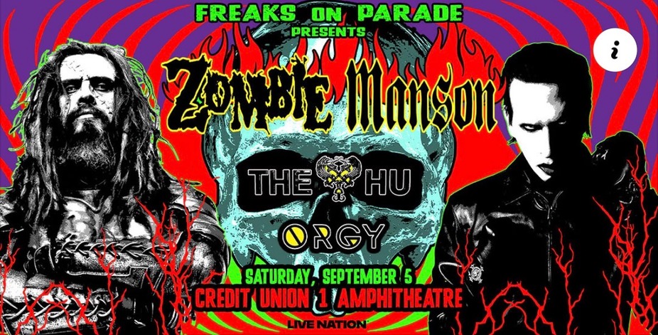 Rob Zombie with Marilyn Manson event photo