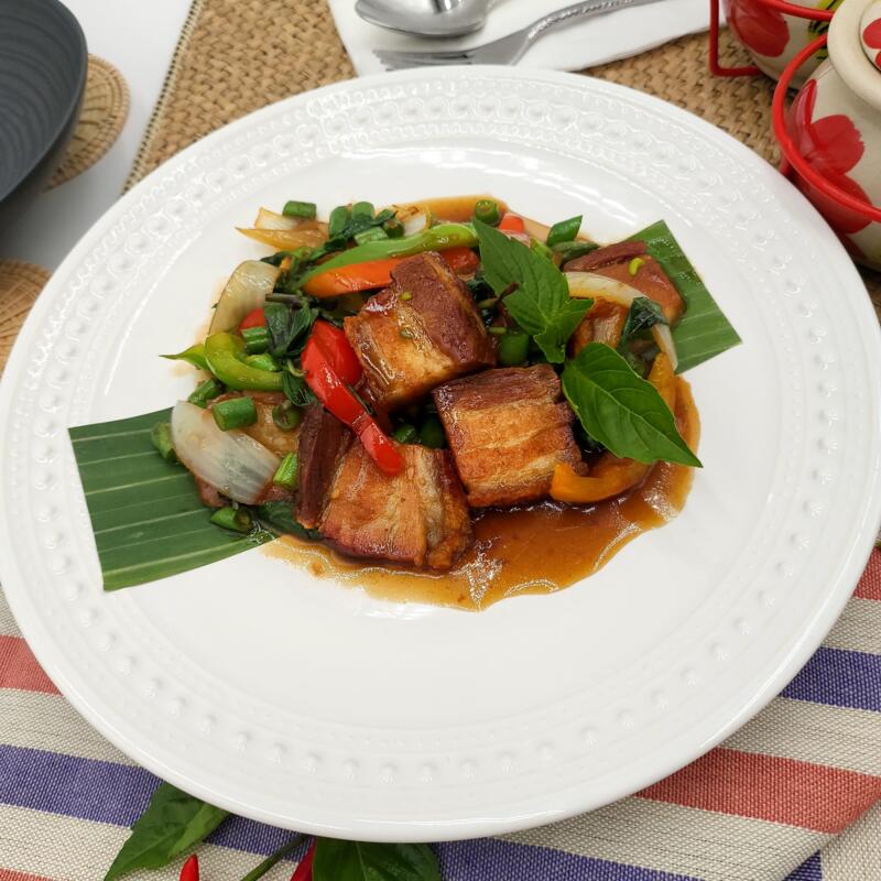 Kra Pao Moo Krob photo