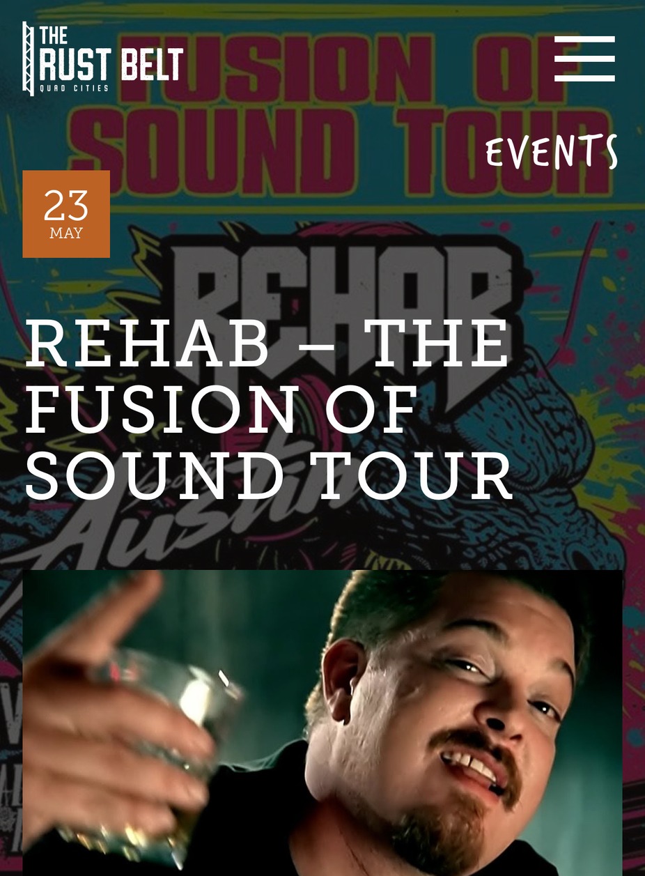 Rehab, the fusion of sound tour at the Rustbelt event photo