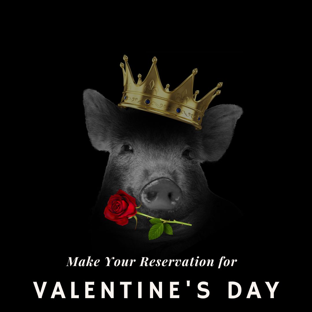 Valentine's Day Pig