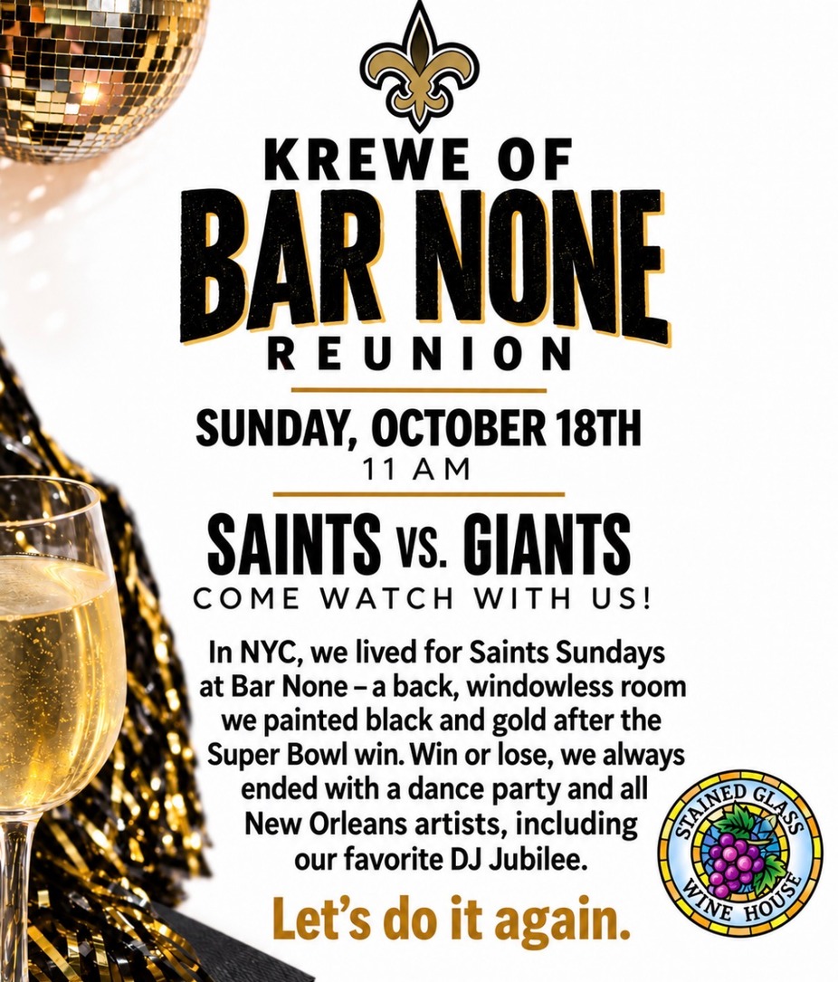 Krewe of Bar None Saints Game Reunion event photo