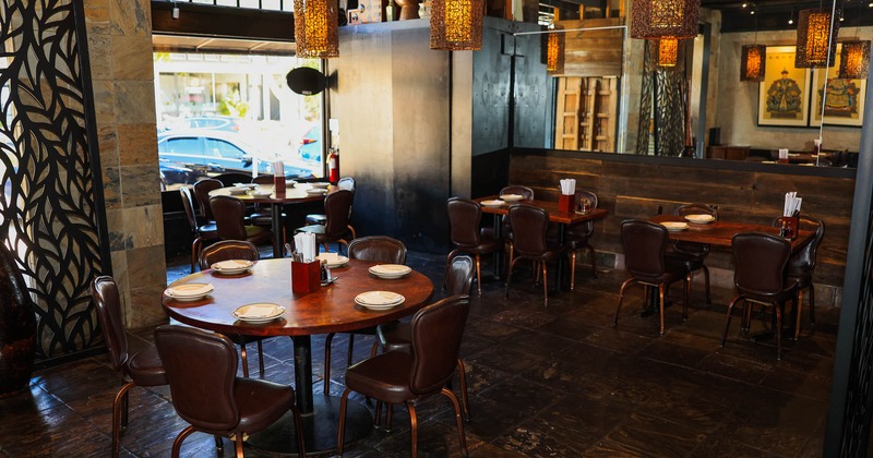 Interior, main dining area