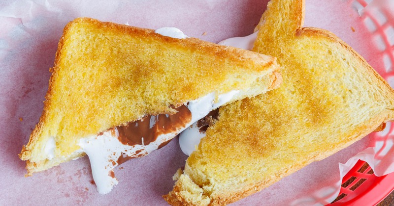 Gobbler grilled cheese sandwich