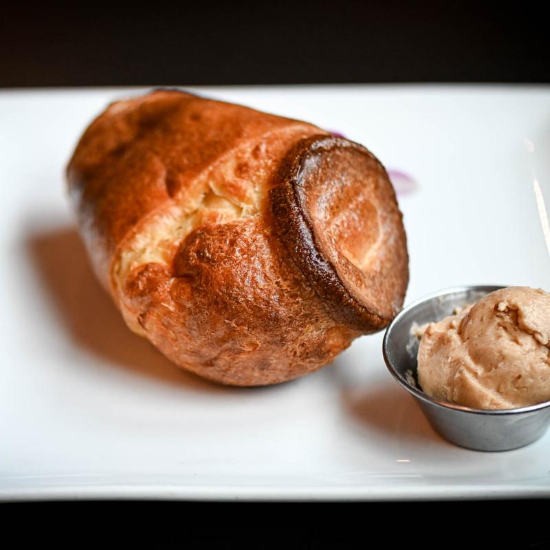 Popover with Cinnamon Honey Butter photo