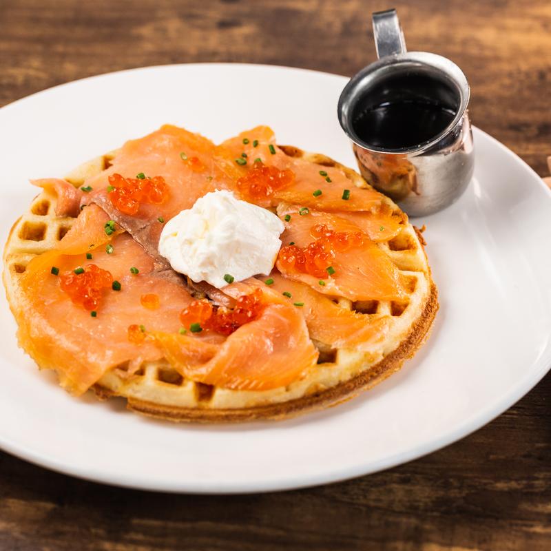 Salmon Waffle photo