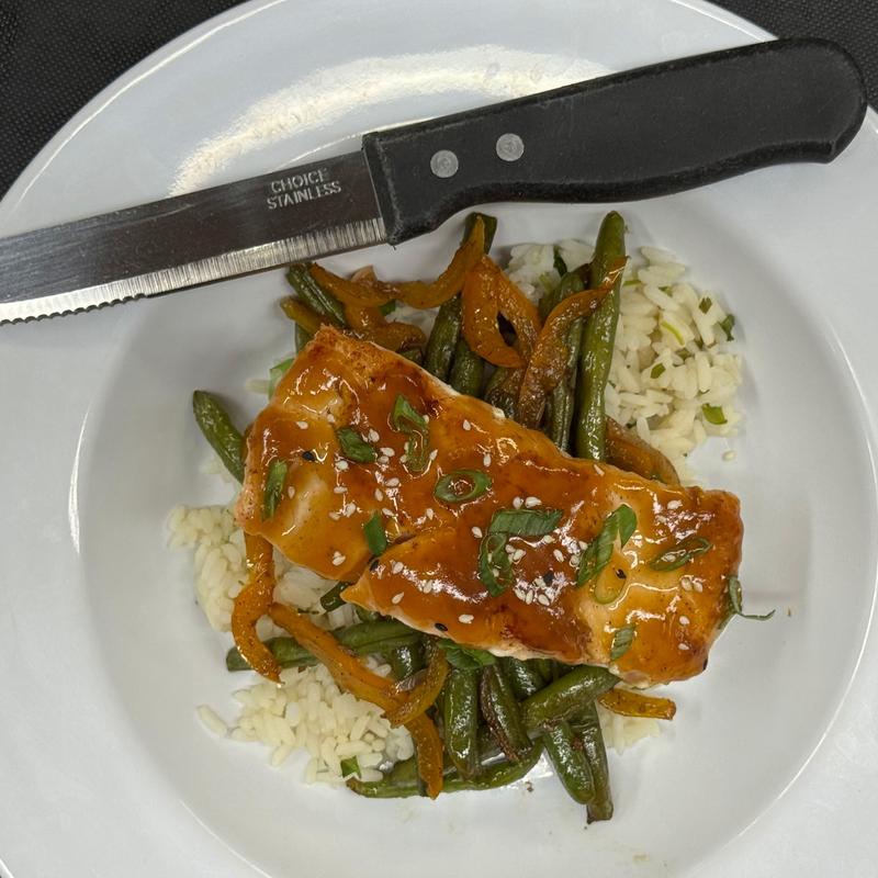 Glazed Salmon photo