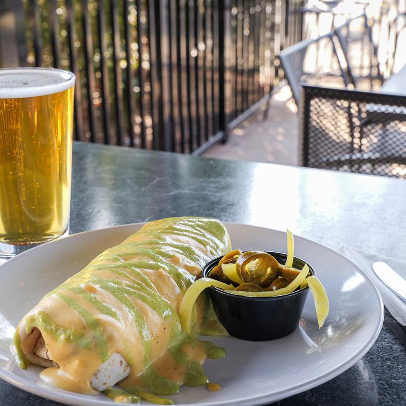 menu item 8 of 11, Knife & Fork Burrito
