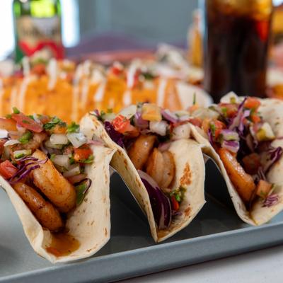 Shrimp Tacos.