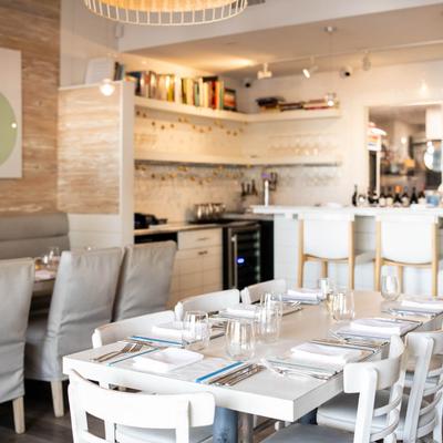 Interior, dining area