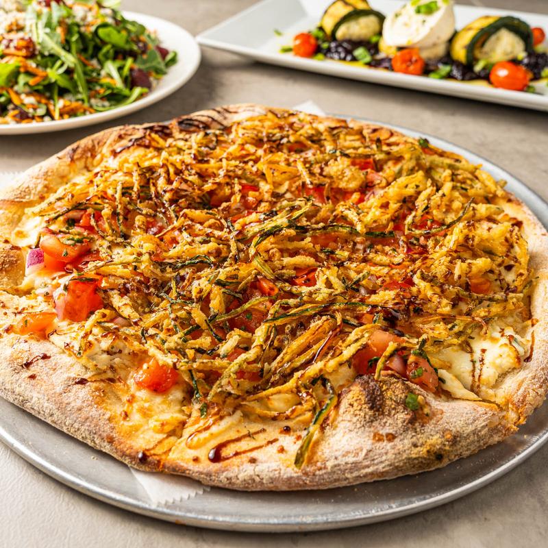 menu item 9 of 22, Zucchini Fritti Pizza