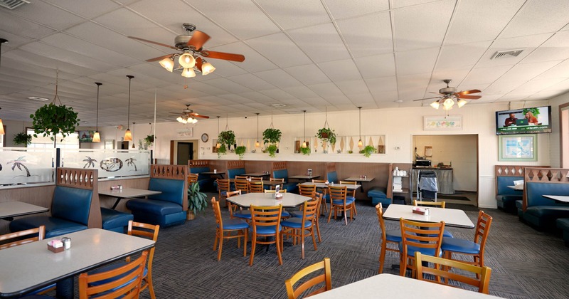 Interior dining area