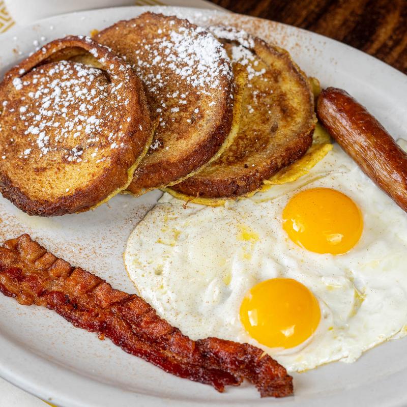 Cinnamon Swirl French Toast Combo photo
