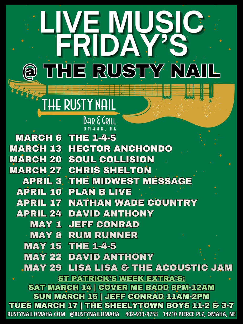 LIVE MUSIC Friday's - The 1-4-5 - March 6th event photo