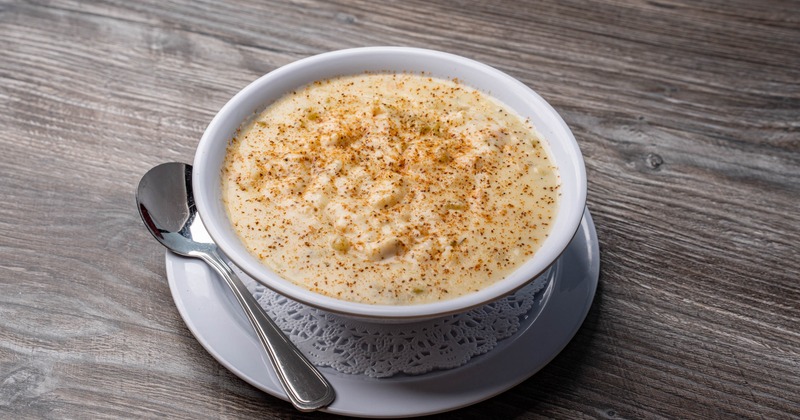 Bowl of New England Clam Chowder
