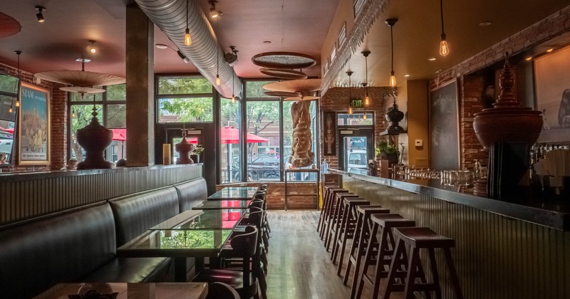 Interior, seating area