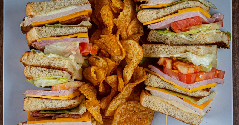 Mile High Club sandwich