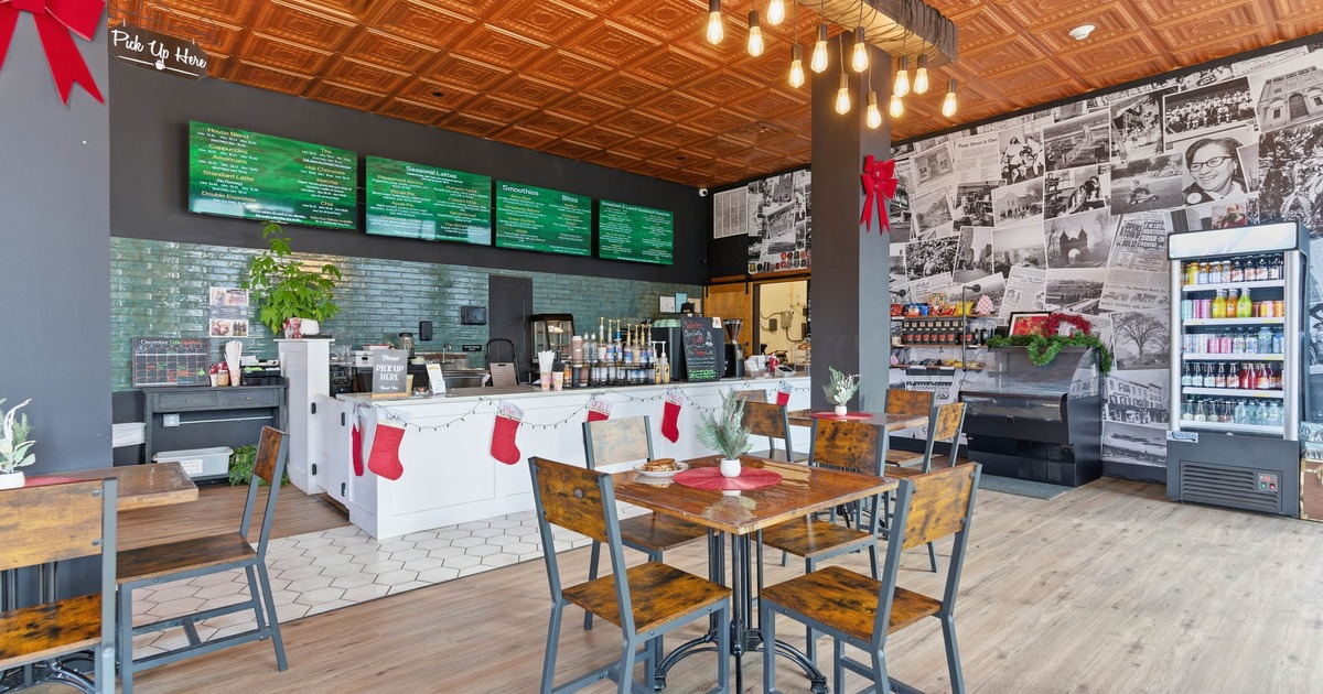 Dining area and bar counter