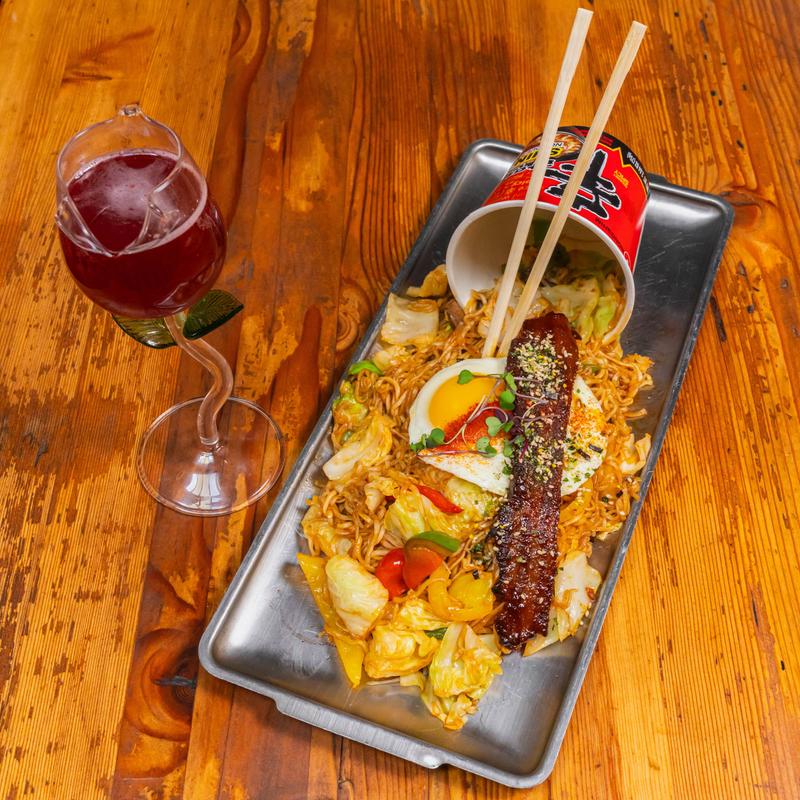 menu item 24 of 25, Not Yo' Average Ramyun