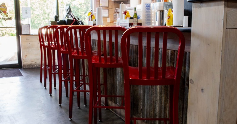 Interior, bar chairs