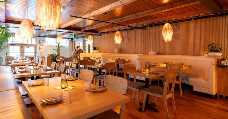 Interior seating area