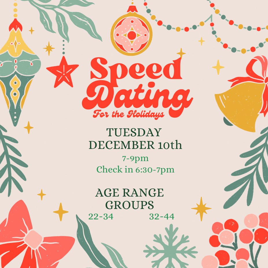 Christmas Speed Dating event photo