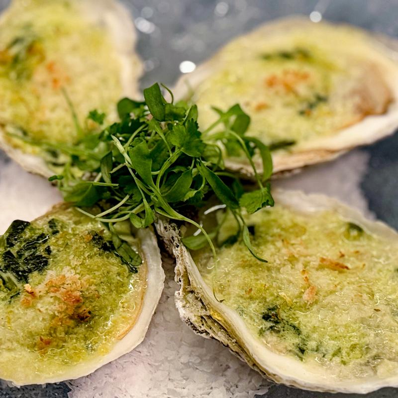 Oysters Rockefeller* (S) photo