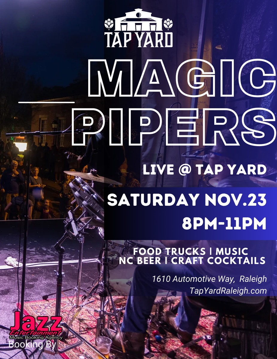 Magic Pipers LIVE @ Tap Yard event photo