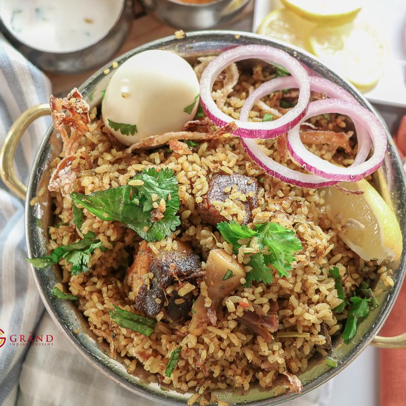 Thalapakatti Mutton (Goat) Biryani photo