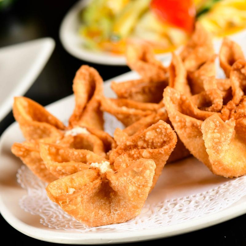 menu item 2 of 8, Crispy Crab Cheese Wonton