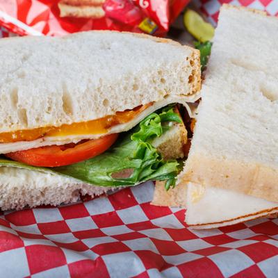 Turkey Cheddar Melt.