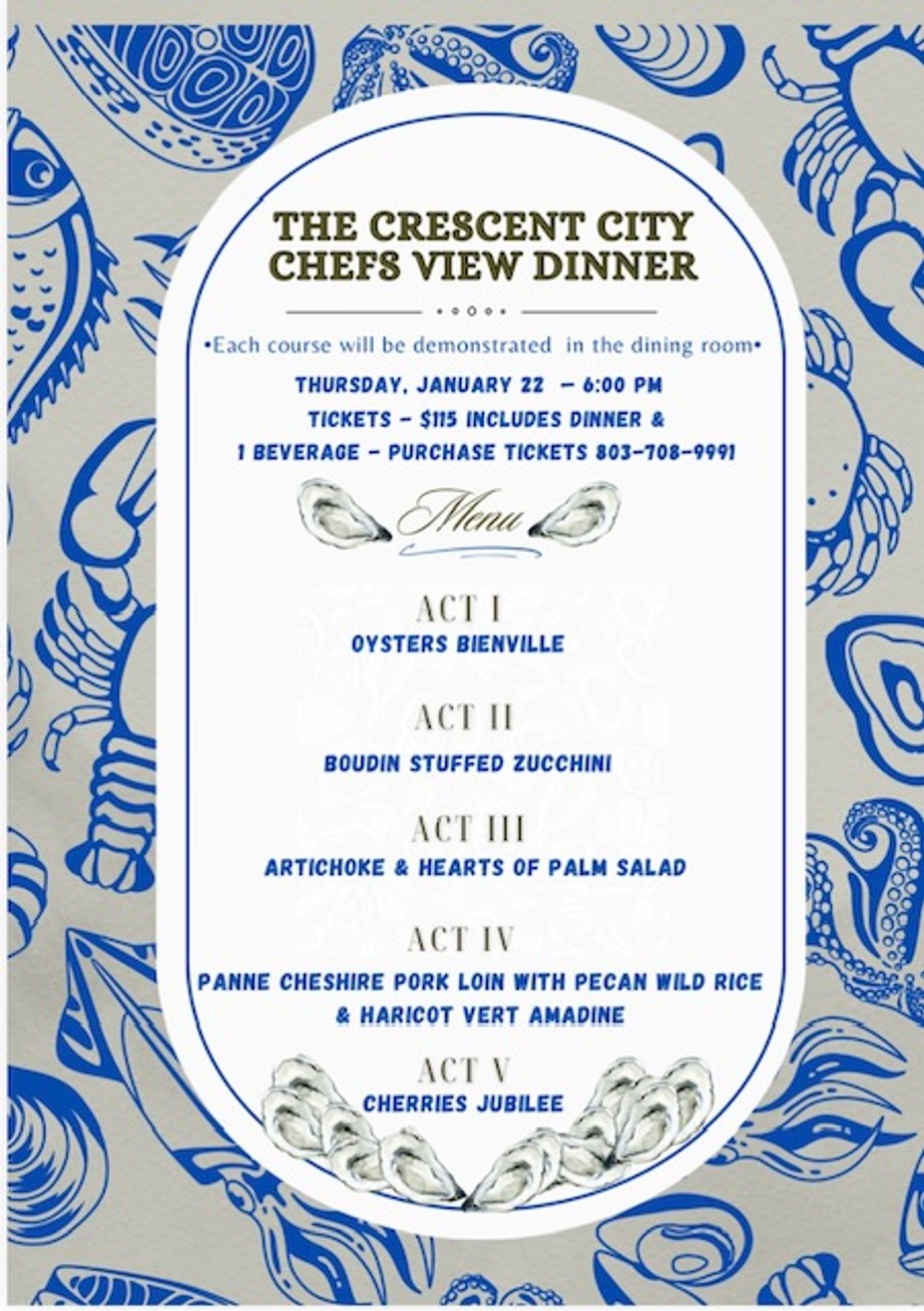 Cresent City Chefs View Dinner event photo