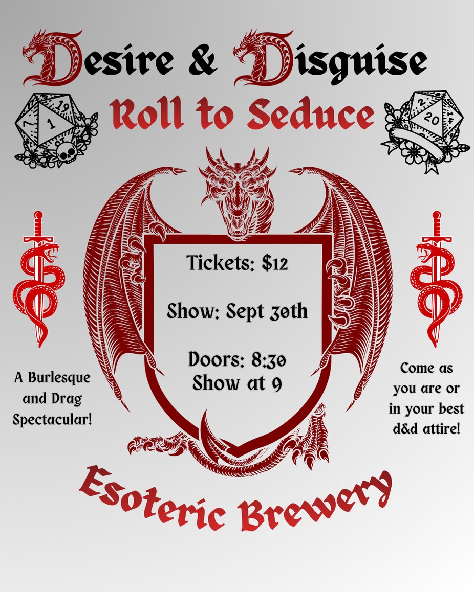 Desire & Disguise - Roll To Seduce - A Burlesque & Drag Spectacular event photo