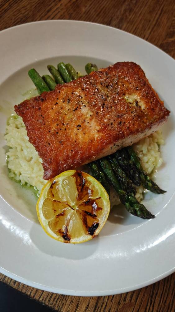 Salmon Risotto