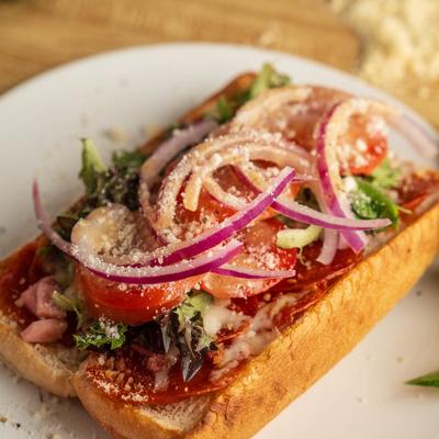 Italian Sub sandwich.