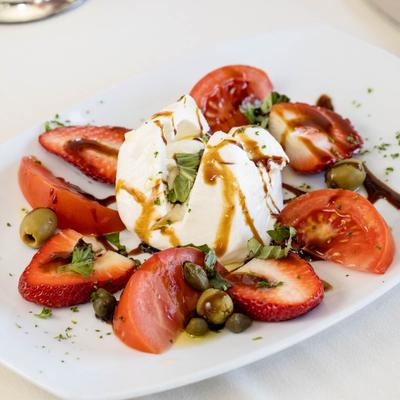 Burrata Salad.