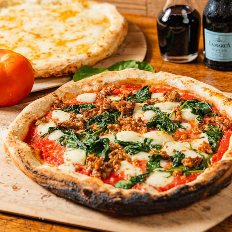 Medium Jimmy's Italian Sausage & Spinach Pizza photo