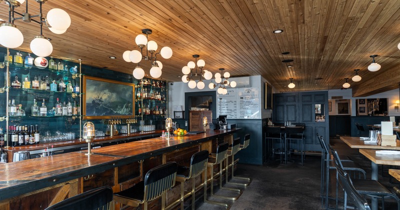 Interior dining area