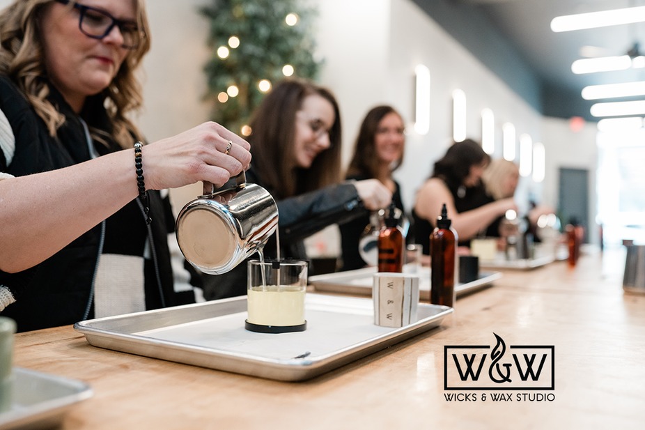 Candle Making Workshop with Wicks & Wax Studio event photo