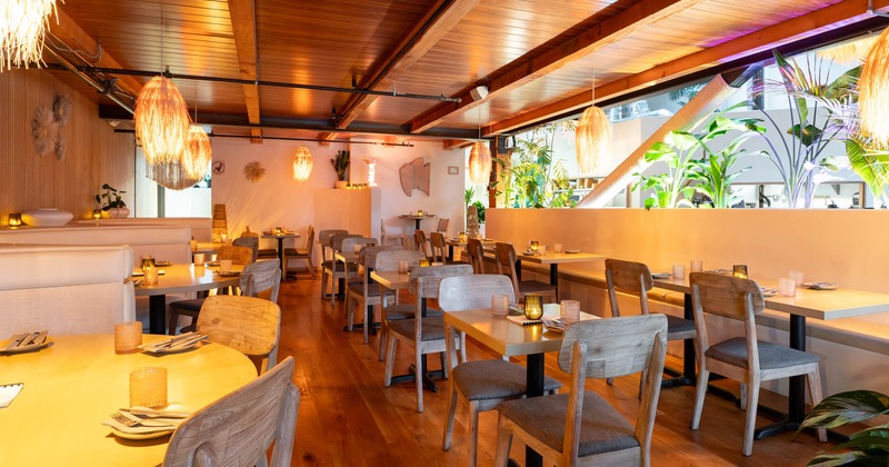 Interior seating space