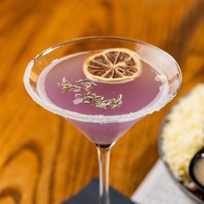 Lavender martini.
