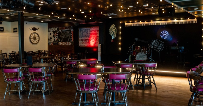 Restaurant interio, seating