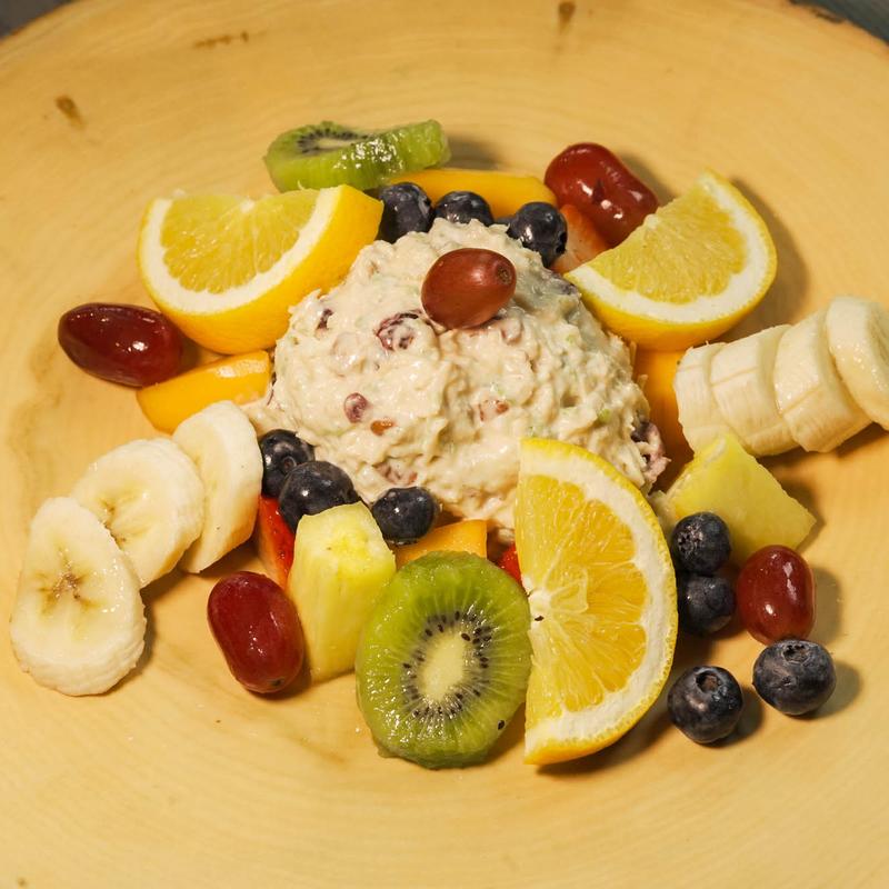 Fresh Fruit and Chicken Salad photo