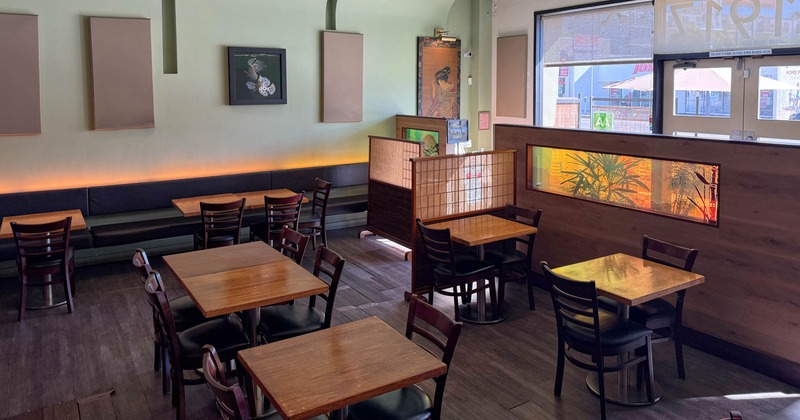 Interior dining area