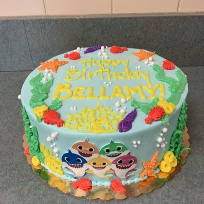 Baby Shark cake kid birthday cakes