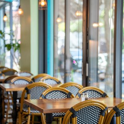 Interior, seating area.