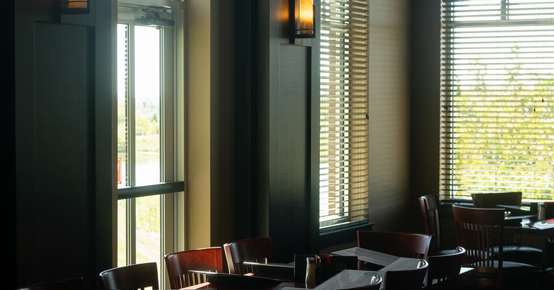 Interior, dining area