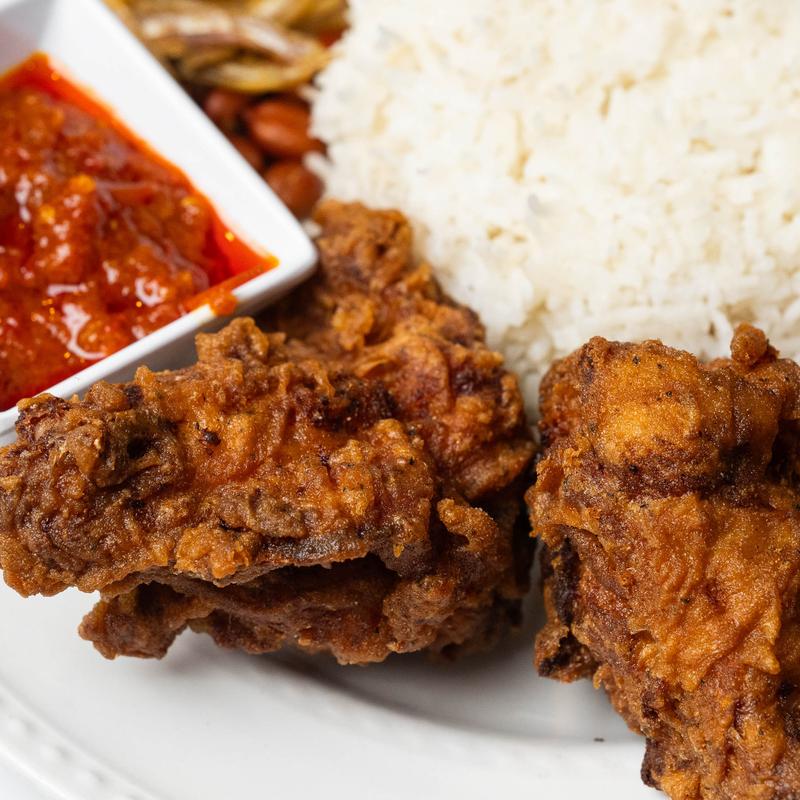 menu item 2 of 3, Fried Chicken with Sticky Rice