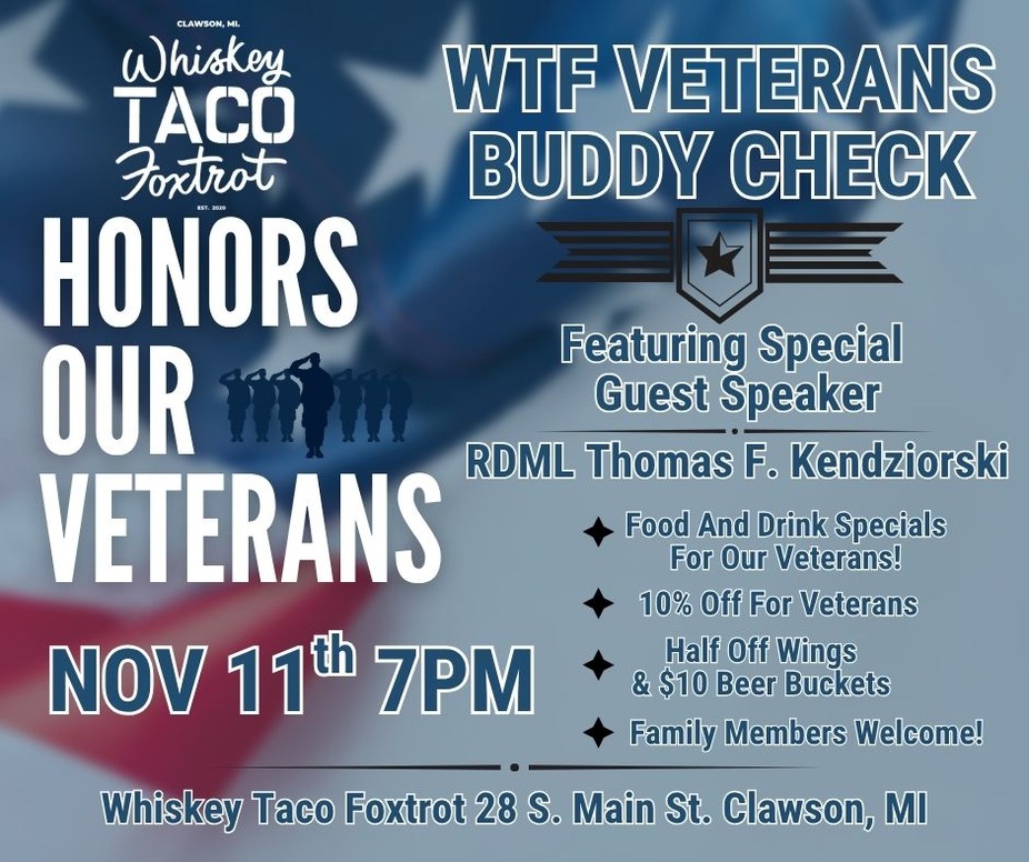 Veterans Day Buddy Check event photo