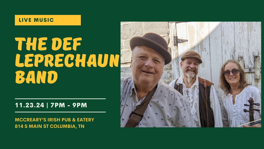 The Def Leprechaun Band | LIVE MUSIC event photo