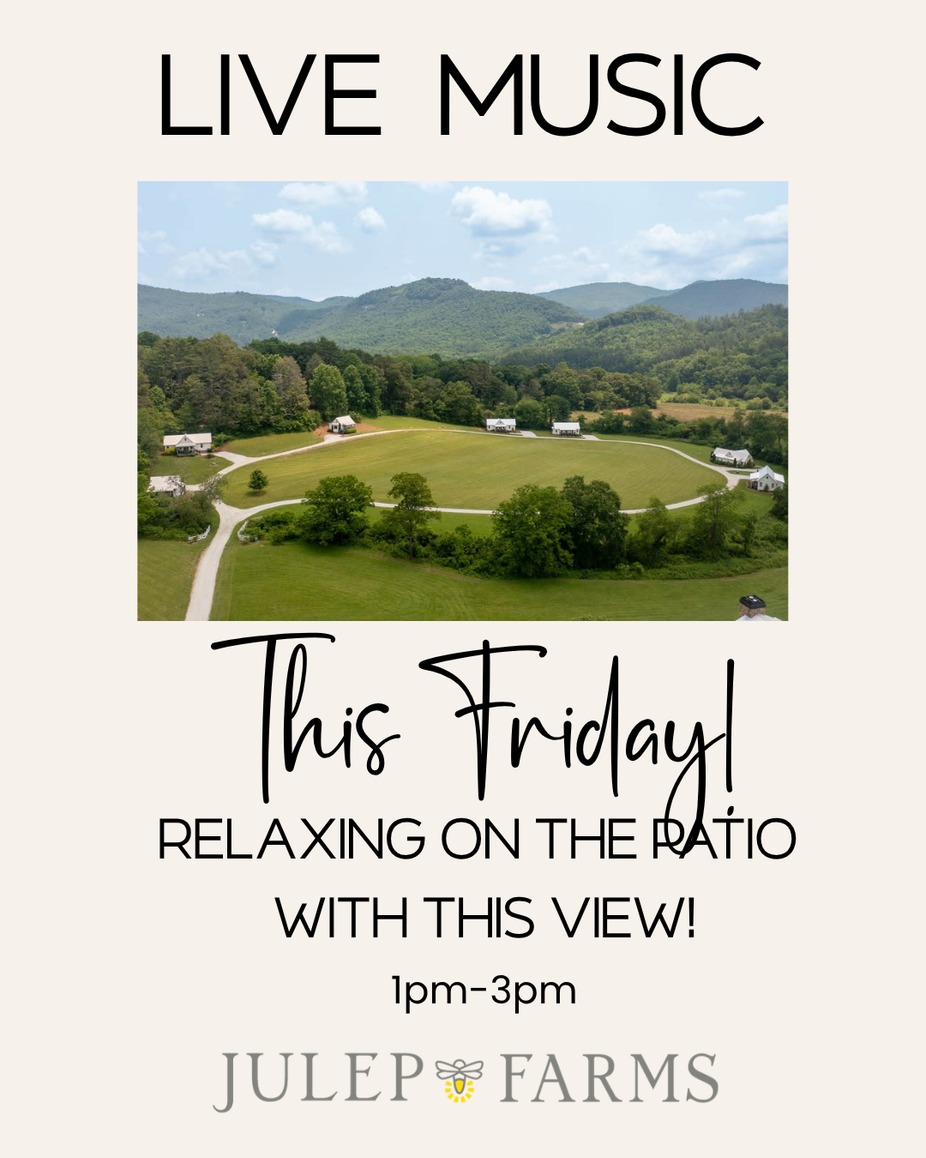 Live music THIS friday! JOIN US! event photo